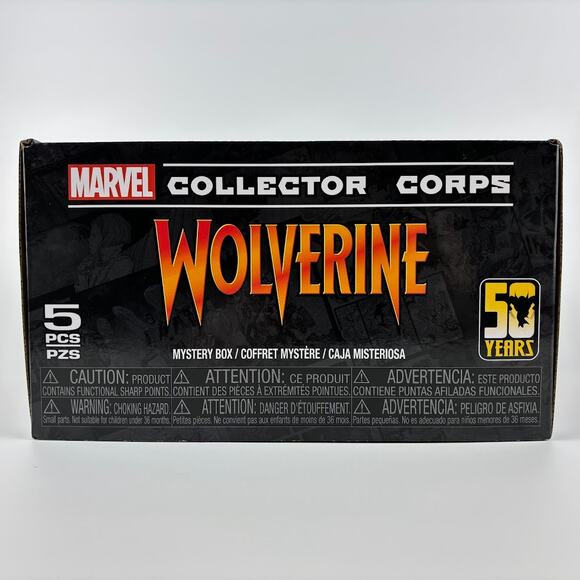 Funko Marvel Collector Corps Wolverine 50th Anniversary Box Size Large Shirt - Picture 9 of 10